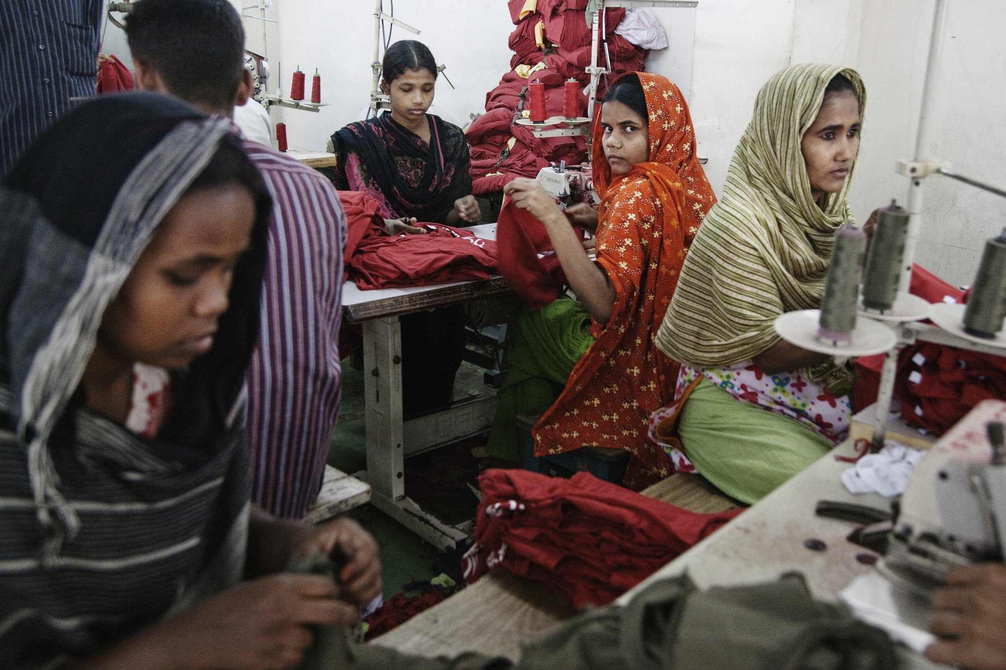 Unità produttiva in Bangladesh. Foto@CCC