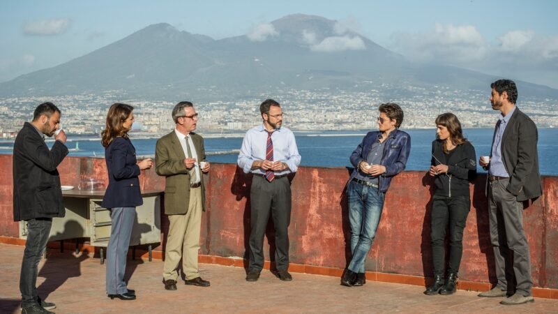 Un fotogramma dalla serie TV "I bastardi di Pizzofalcone"