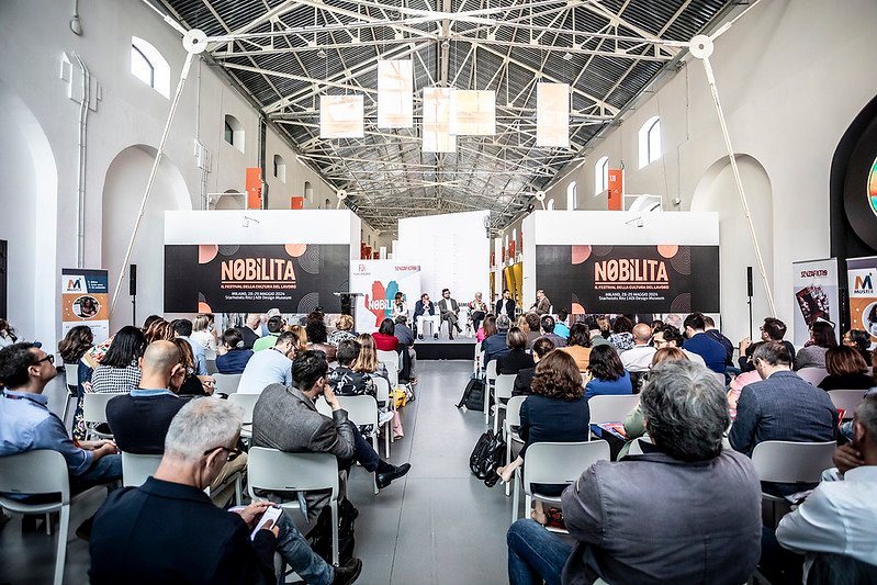 Un'immagine del panel "Milano è il lavoro?", dal festival Nobìlita 2024